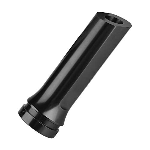 Aramox Universal Auto Car Aluminum HandBrake Cover Handle Protector Hand Brake Sleeve Car Modificate Accessories Case (Black) - color: Black