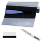 Black Vinyl Car Wrap Gloss Black Vinyl wrap Ultra Gloss Stickers Car wrap Tape DIY Roll (1FT*5FT) - size: 1FT*5FT