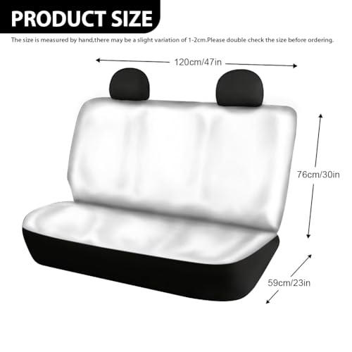 AFPANQZ 3D Eagle Flag Print Car Back Seat Covers Protector Rear Car Seat Cushion Dust and Scratch Proof Washable Auto Bench Protective Universal Fits Car, Truck, SUV, Van - color: 3D Eagle Flag Print