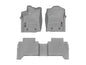 WeatherTech Custom Fit FloorLiners for Toyota Tacoma - 1st & 2nd Row (4612991-468722), Grey - color: Grey