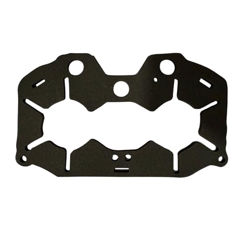 EVA Foam Cup Holder Insert， 6mm Thick Non-Slip & Anti-Rattle Liner， Dual Spill-Proof Replacement for Honda Odyssey 2011-2017 Console