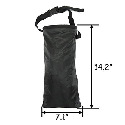 TIHOOD 4PCS Detachable Trash Bag Hanging Back Seat Car Garbage Bag for Outdoor Traveling Home Use Car Storage