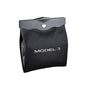 Trash Can for Tesla Model 3 2017-2023 Garbage Bag [Strong Magnetic Buckle] with LED Light 1PCS Backseat Hanging Garbage Bin Waterproof Faux Leather Model 3 Interior Accessories 2.5 Gallons - size: Model 3