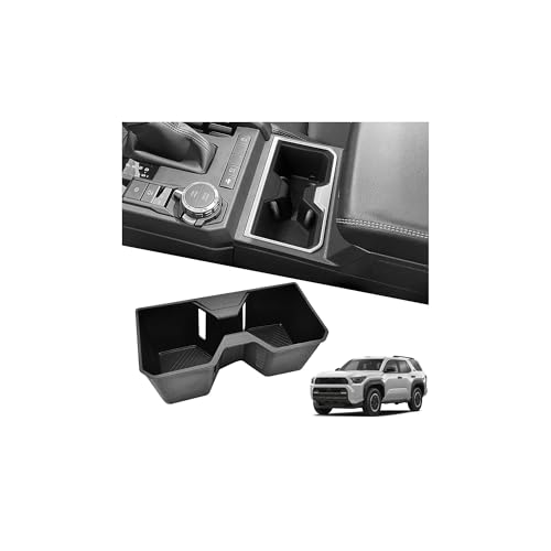 Cup Holder Inserts for 2025 2026 Toyota 4Runner Accessories, Non-Slip TPE Center Console Cup Holder Protector to Prevent Spills & Scratches for 4Runner Interior Accessories - size: For 2025 toyota 4runner