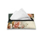 Fabric Purse Zipper Tissue Bag With Hummingbird Pattern - 5.2 x 3.2 Inch Washable Holder for Pocket Tissues, Coins, Cards - Travel Packs for Car, Office, Home - color: Hummingbird