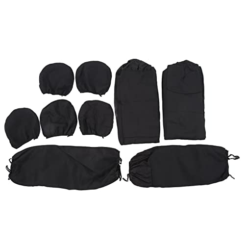 Breathable and Soft Cloth Car Seat Covers Full Set Universal Fit Seat Cover for Comfortable Driving