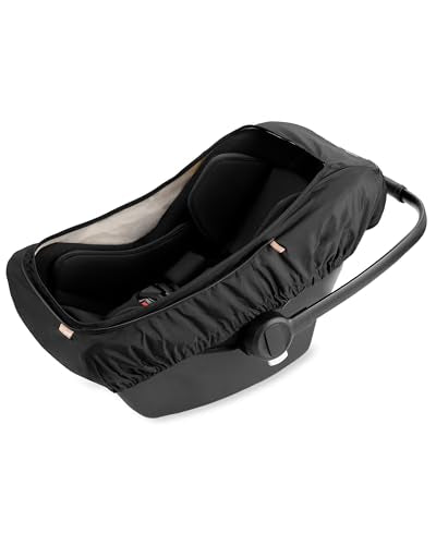 Skip Hop All Seasons Baby Car Seat Cover 4 in 1 Universal Fit with UPF40+ Sunshade and Water Resistant Fabric Oat - color: All Season Oat