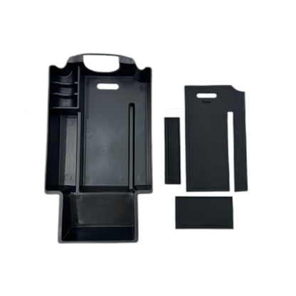 Center Console Organizer Compatible with 2014-2019 Mercedes-Benz Benz CLA-Class CLA45 AMG CLA250/2015-2020 GLA-Class GLA250 GLA45 AMG ABS Armrest Storage Tray Insert Box - size: for CLA-Class | 2014-2019 & GLA-Class | 2015-2020
