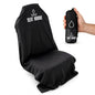 Car Seat Towel | Premium Microfiber Towel Seat Covers for Cars | Universal Fit & Machine Washable | Portable Car Seat Towel Cover After Gym, Yoga, Beach Black - color: Black