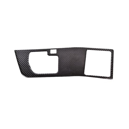 Centre Console Gear Shift Panel Kit Stickers for Toyota Tundra 2007-2013 Soft Carbon Fiber Automotive Interior Decorative Cover (Gear Shift Panel Trim Sticker) - size: Gear Shift Panel Trim Sticker
