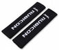 Jeep Rubicon Seat Belt Covers 2-Pack – Embroidered Logo Padded Shoulder Protectors 3" x 10" Black
