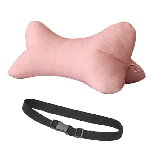 Neck & Cervical Pillows Dog Bone Shaped Travel Neck Pillows With Washable Removable Cover Have Loops On Either End For Car Bus Truck Driving Comfort Head Rest Support Neck Chiropractic Pillow ( Color - color: B