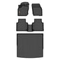 Binmotor-Floor Mats & Cargo Liner for Volkswagen/VW Tiguan 2025 2026, All Weather Mats Car Mat Floor Liners Cargo Trunk Mat for VW Tiguan Accessories-Black - style: 1) Car Mats for VW Tiguan (2025 2026)
