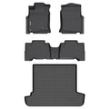 AIPOIL® Floor Mats & Cargo Liner Set for 2003-2009 Toyota 4Runner 5 Seats All Weather Protection TPE Anti-Slip Automotive Full Set Custom Car Mats Accessories - Black - style: 30) For 4Runner 5 Seats 2003-2009 Full Set