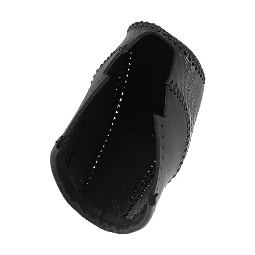 X AUTOHAUX Car Faux Leather Gear Shift Knob Cover for Volkswagen Jetta Tiguan 2011-2019 Passat Beetle 2012-2019 Atlas 2018-2019 CC 2013-2017 Carbon Fiber Grain - color: Black
