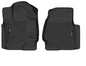 Husky Liners Weatherbeater Floor Mats | Fits 2018-2024 Ford Expedition, 2018-2024 Lincoln Navigator | Front Row, 2-pc Black - 13341 - size: Front Row