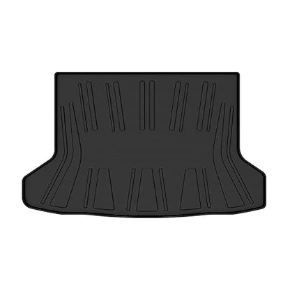 KUST Custom Fit Cargo Mat for Honda HRV 2016-2022, HR-V Accessories Cargo Liner All Weather Trunk Mat, TPE Rubber Mat Non-Slip Black - style: HR-V 2016-2022 │ Trunk Mat