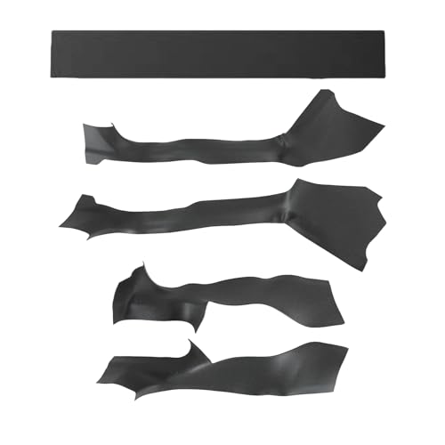 Door Entry Threshold Strip 2nd Row Seat Lower Protector for Tesla Model Y Juniper 2025 2026 Front & Rear 5PCS Door Sill Protective Cover Anti-dust Black