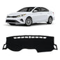 KUST Black Dash Cover for Kia Forte/K3 2019 2020 2021 2022 2023 2024 (S, EX, FE, LX, LXS, GT, GT-Line) Polyester Dashboard Cover Non-Slip Custom Fit Dash Mat Windshield Sunshade Glare - size: Forte 19-24(black)