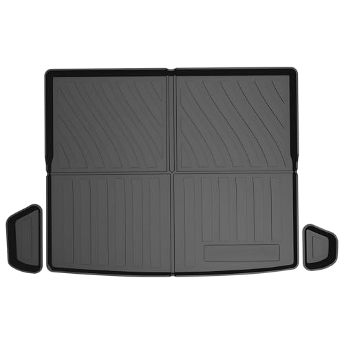 Mixsuper Custom Fit for Cargo Liner 2014-2022 Jeep Cherokee All Weather Trunk Liner Anti-Slip Durable Rear Cargo Floor Mat Black (Not for Jeep Grand Cherokee)