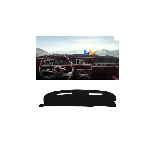 Autorder Dashboard Cover Mat for Olds Oldsmobile Cutlass Calais Accessories Dash Cover Upgrade Flannel Dash Mat Sunshade Glare UV Rays Protector - size: For Olds Oldsmobile Cutlass Calais