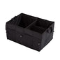 Trunk Organizer Car Basket Storage Tote Organizer Small Black Collapsible Snack Bins for Car SUV Sedan