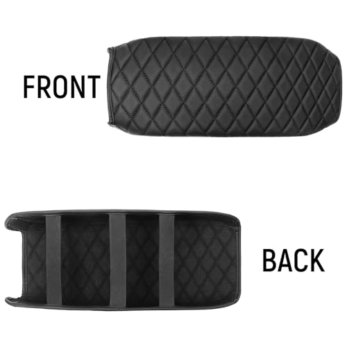 Center Console Armrest Cover Compatible with Toyota 2012-2017 Camry Accessories Leather Material Center Console Liner Protection - color: for Toyota 2012-2017 Camry