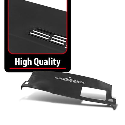 ANDPLAY Dashboard Dash Cover Compatible with GMC Yukon/Yukon XL 1500 2500 2007-2014 and Chevy Suburban 1500 2500 2007-2014, Fit Chevy Silverado 1500 2500HD 3500HD (LTZ Only) 2007-2013 Black - size: 2007-2014 | Fit Chevy Suburban