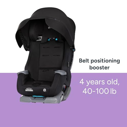 Baby Trend Cover Me™ 4-in-1 Convertible Car Seat - color: Midnight Black