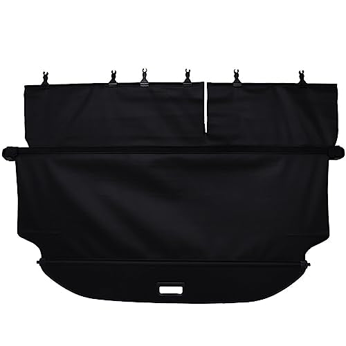 SCITOO Cargo Cover 2005-2006 Fit for Jeep Liberty 2.8L 2013-2014 Fit for Toyota RAV4 2013-2018 Fit for Toyota RAV4 2.5L Upgraded Retractable Rear Trunk Cover with Aluminum PVC&Plastic - size: 55 In, style: 2005-2006 Fit for Jeep Liberty