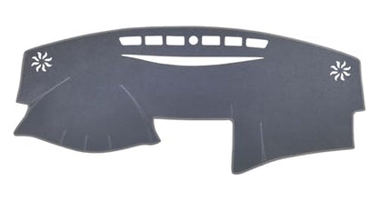 Partsable Dash Cover Mat Compatible with Toyota Camry 2007 2008 2009 2010 2011 Camry Dashboard Cover Mat Interior Accessories Nonslip Dash Board Protector Mat Sunshade Anti Glare Pad Carpet (Gray) - color: Gray