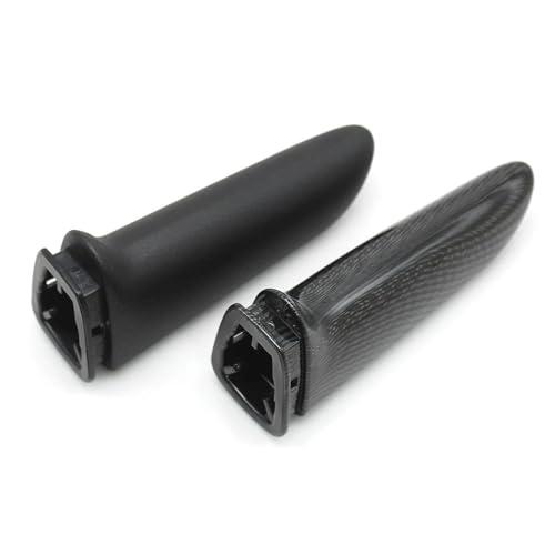 Interior Handbrake Brake Handle Grip Outer Cover Lever Trim Replacement For BMW 1/3/5/6 Series X1 X3 Z4 E81 E82 E87 E90 E91 E60 E61 E64 E84 E85 (Black) - color: Black