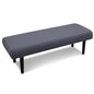 Stretch Bench Covers, Bench Seat Covers, Bench Cushions Covers, Printed Bench Seat Protector, Washable Bench Slipcover, Rectangle Bench Covers for Dining Room, Living Room, Kitchen (Argyle Metal Ash) - color: Argyle Metal Ash