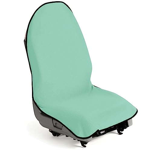 lebogner Waterproof Seat Cover, Sweating Towel for Post Gym Workout, Running, Swimming, Beach and Hiking, Universal Fit Anti-Slip Seat Protector for Cars, SUVs and Trucks, Machine Washable, Mint Green - color: Mint Green