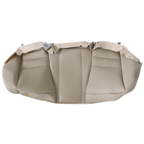 NLQR Back Car Seat Cover, Rear Bench Bottom Vinyl Cover Tan Compatible with Honda Accord 2008 2009 2010 2011 2012 - color: Tan