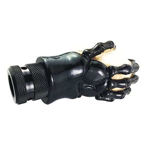 Skull Shifter Knobs Car Racing Gear Lever Stick Skeleton Shift Handle Fit Most Manual Automatic Vehicles Trucks, Beige - color: Beige