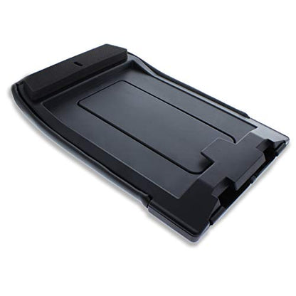Center Console Lid Replacement Kit for 99-07 Silverado, Avalanche, Suburban, Sierra, Yukon - Replaces OEM 19127364, 19127365, 19127366 (Dark Gray) - color: Dark Gray