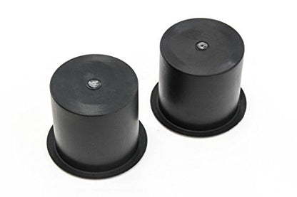 2 Cup Holders Plastic Recessed Insert for Boat RV Car Truck Sofa Game Table and More