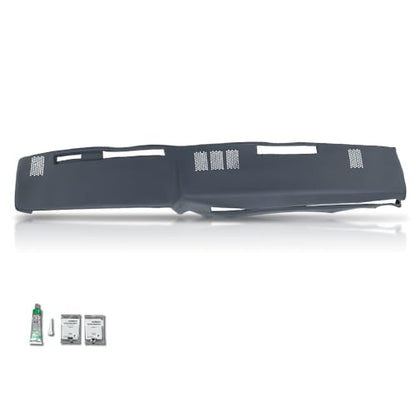 PIT66 TPE Dash Cover Dashboard Panel Fit GMC Chevy Full Size Pickup 1981-1987, Fit GMC Chevy SUV 1981 1982 1983 1984 1985 1986 1987 1988 1989 1990 1991 Dark Blue - size: 1981-1991 GMC Chevy SUV(Dark Blue)
