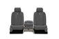 Covercraft Carhartt SeatSaver Custom Seat Covers | Fits 2015-2018 Ford F-150 | 1st Row 40/20/40 Bench Seat, Duck Weave Gravel