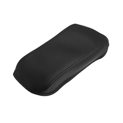 X AUTOHAUX Faux Leather Car Armrest Protector Cover Pad Replacement for Toyota Corolla 2014-2019 Black