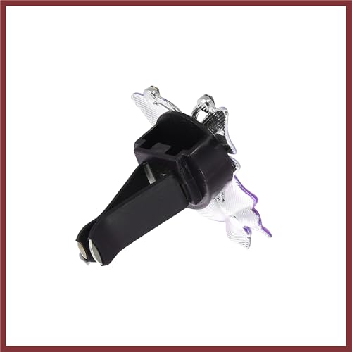 Car Butterfly Shape Clips for Air Conditioner Outlet Vent Decorations Clip Purple 4 Pcs Replace Parts