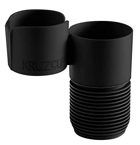 Two-Cup Console Organizer (Black) - color: Black