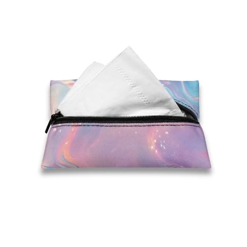 Travel Tissue Bags, Tissue Organizer Anti Water Tissue Houlder Portable Mini Pockets Easy to Carry Convenient Design Colorful - color: Colorful