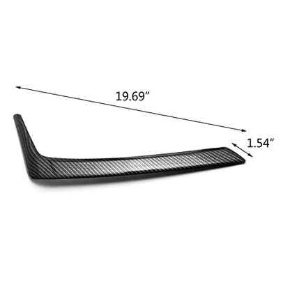 x xotic tech Set Carbon Fiber Style Interior Door Handle & Door Armrest Pull Handle Accessories Cover Trim Combo Kit, Compatible with Toyota Rav4 2013-2018