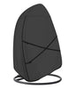 ULTCOVER Patio Hanging Egg Chair Cover - Waterproof Outdoor Double Seat Swing Egg Chair with Stand Cover 66W x 43D x 68H inches, Black - color: Black, size: Double Seat