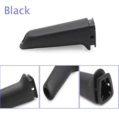 Interior Handbrake Brake Handle Grip Outer Cover Lever Trim Replacement For BMW 1/3/5/6 Series X1 X3 Z4 E81 E82 E87 E90 E91 E60 E61 E64 E84 E85 (Black) - color: Black