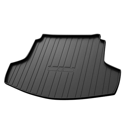 Cargo Liners Fits Kia K5 2021-2024 and Hyundai Sonata 2020-2024 Rear Trunk Floor Mats 3D Boot Tray All-Weather TPE Black - size: K5 2021-2024