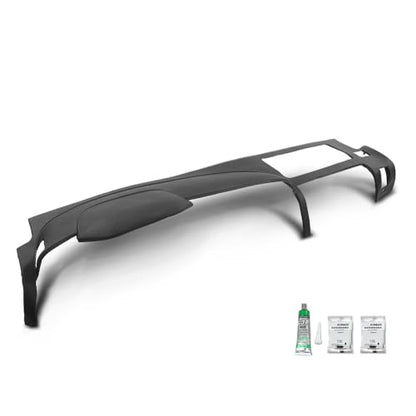ANDPLAY Dash Cover Dashboard Compatible with Chevy Silverado GMC Sierra 2007-2013,Fit Dual Glovebox Style Dashes Only Black - size: 2007-2013 | Fit Chevy/GMC