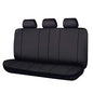 Flying Banner Rear Bench car seat Covers car seat Protectors Split 40/60 50/50 60/40 (Solid Black, Value) - color: Solid Black, size: Value